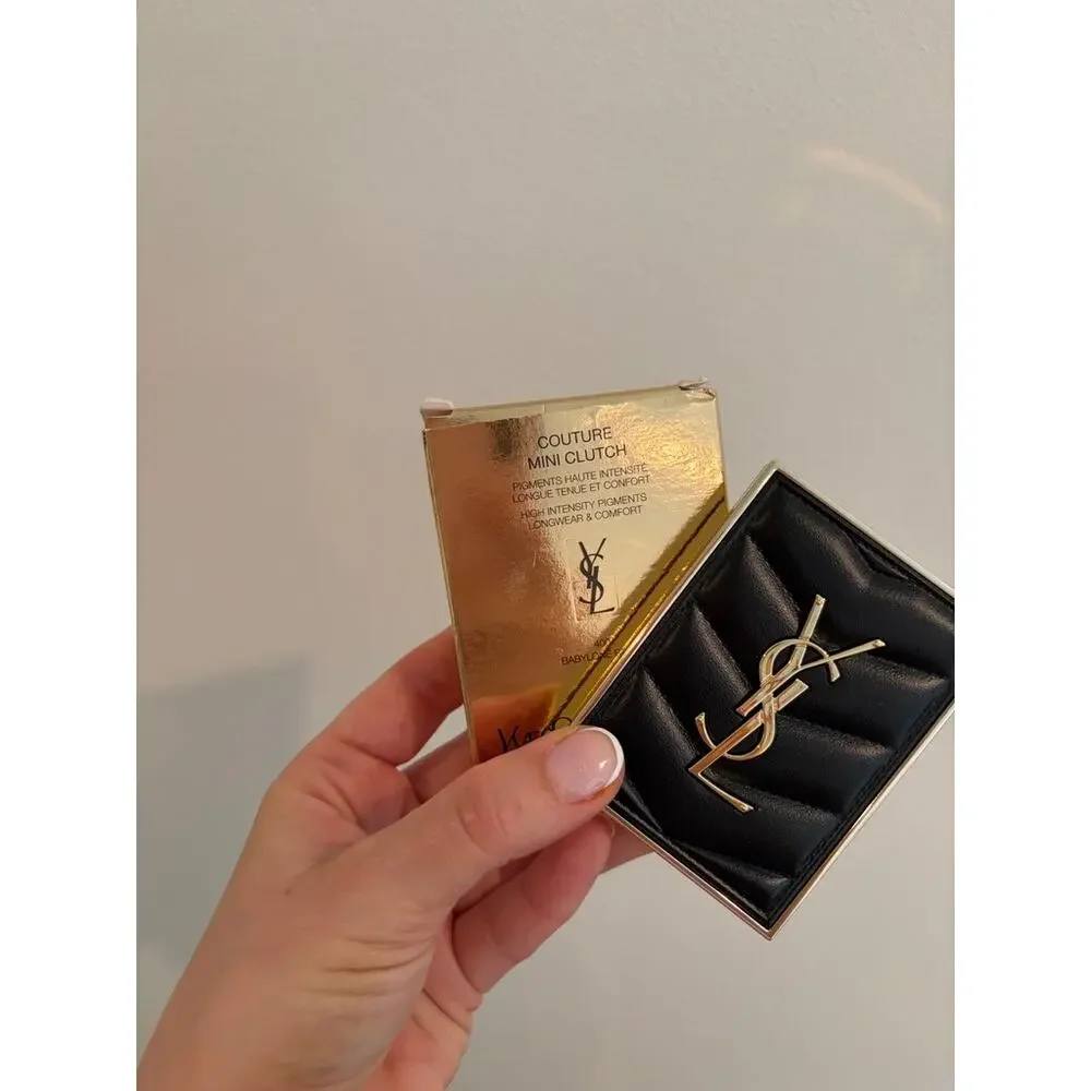 YSL Couture Mini Clutch Eyeshadow Palette in 400 Babylone Rose - Picture 2 of 5